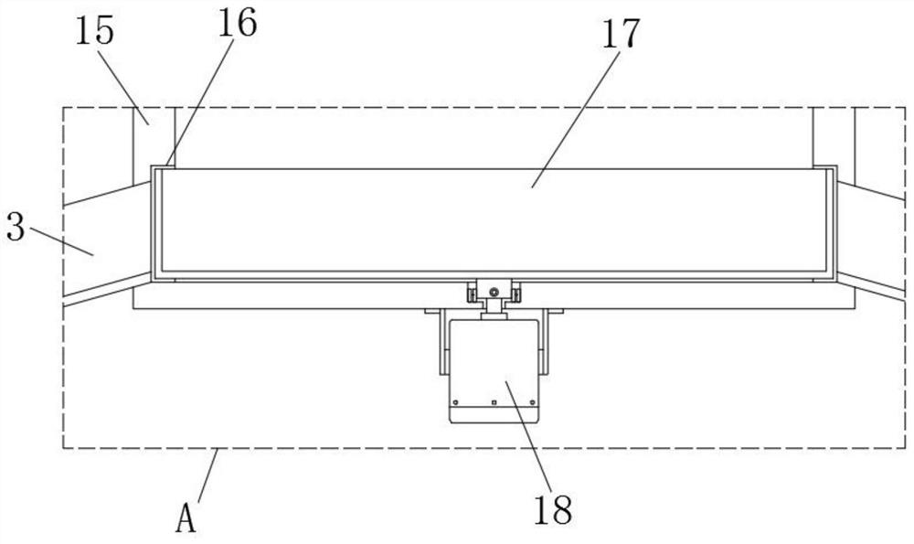 A throwing device for automatic control ratio feeding