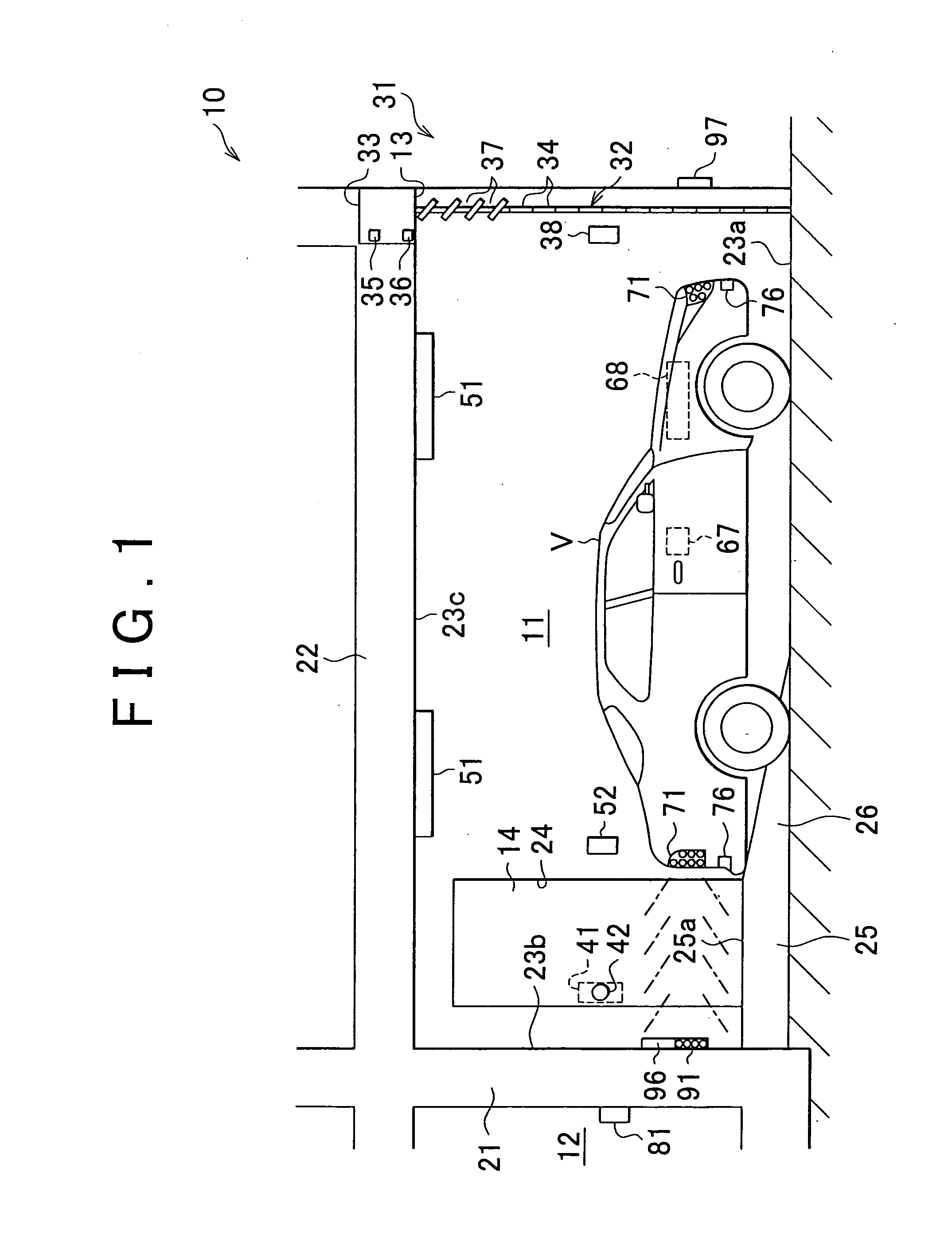 Garage appliance control system, and building