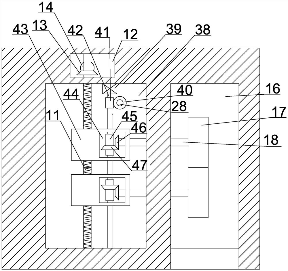 Automatic removing device for concrete on surface of steel pipe