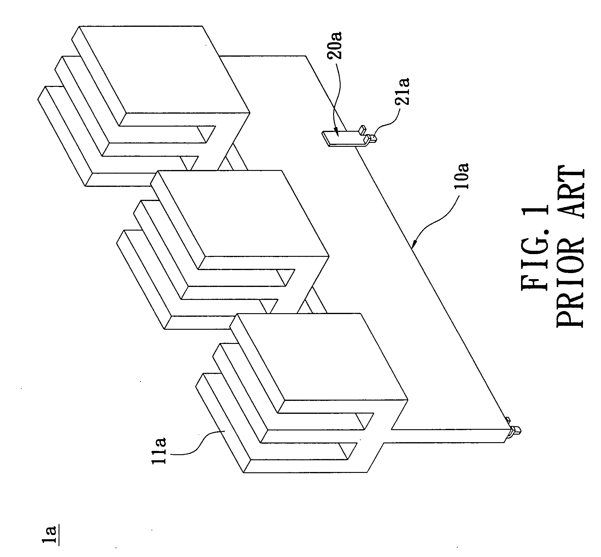 Cooling structure for power supply