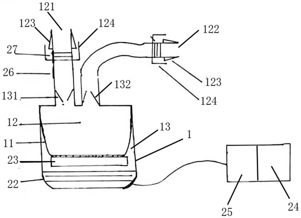 Implantable electromagnetic pulsation type artificial heart blood pump