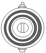 Cylinder assembled steel lead damper