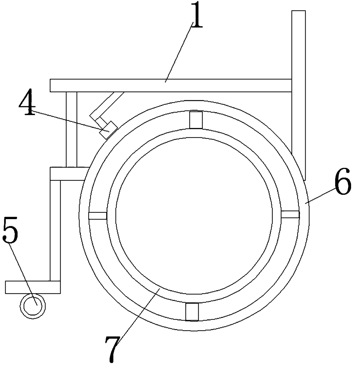 Wheelchair with electric power assisting device