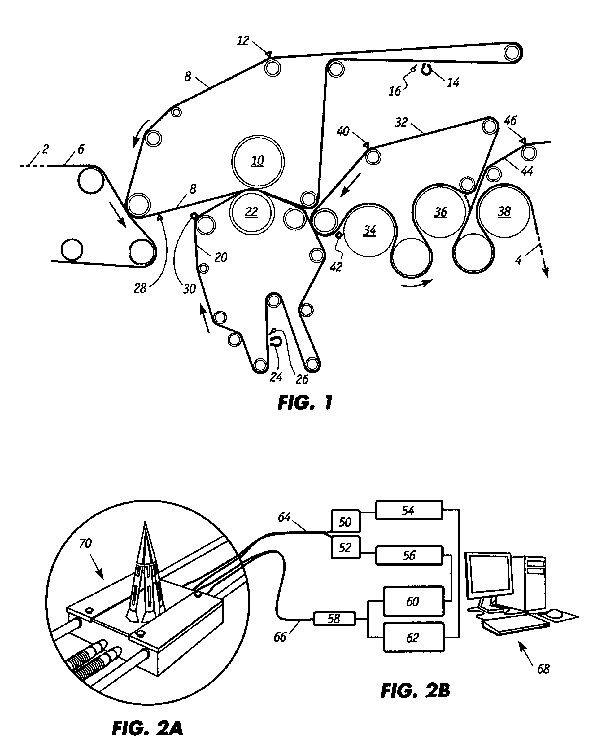 Infrared measurement of paper machine clothing condition