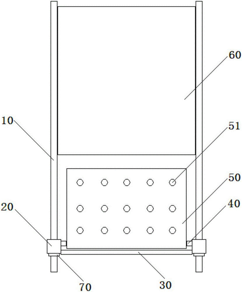 Height-adjustable wall-mounted shower stool