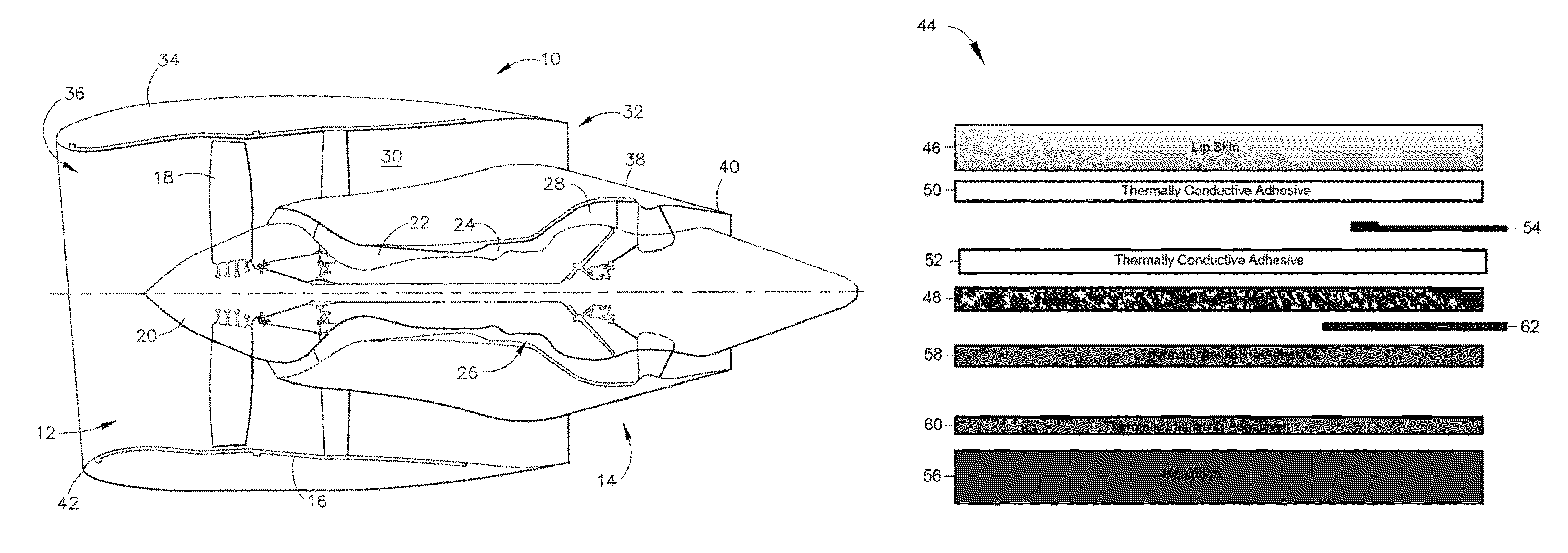 Aircraft ice protection system and method