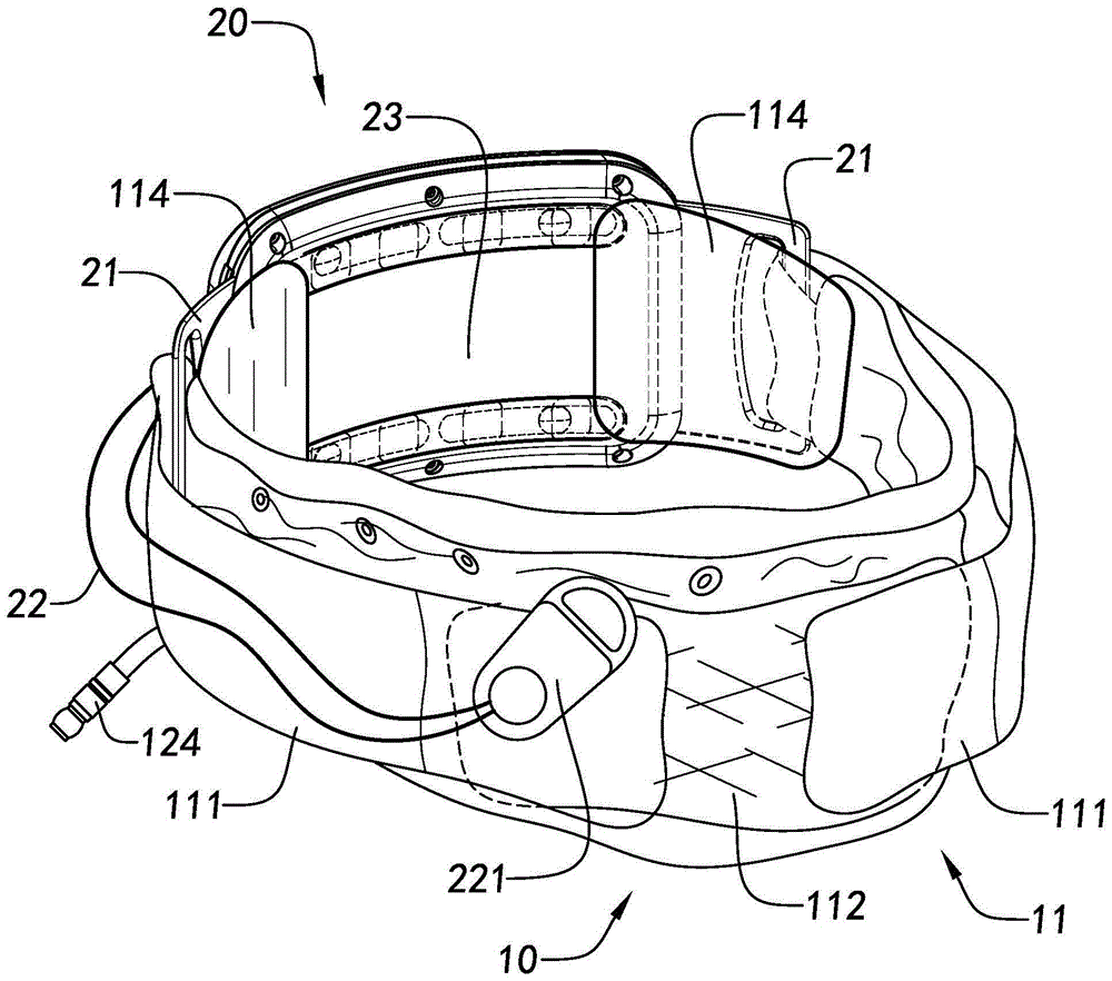 Expansion belt, and adjusting device and adjusting method thereof