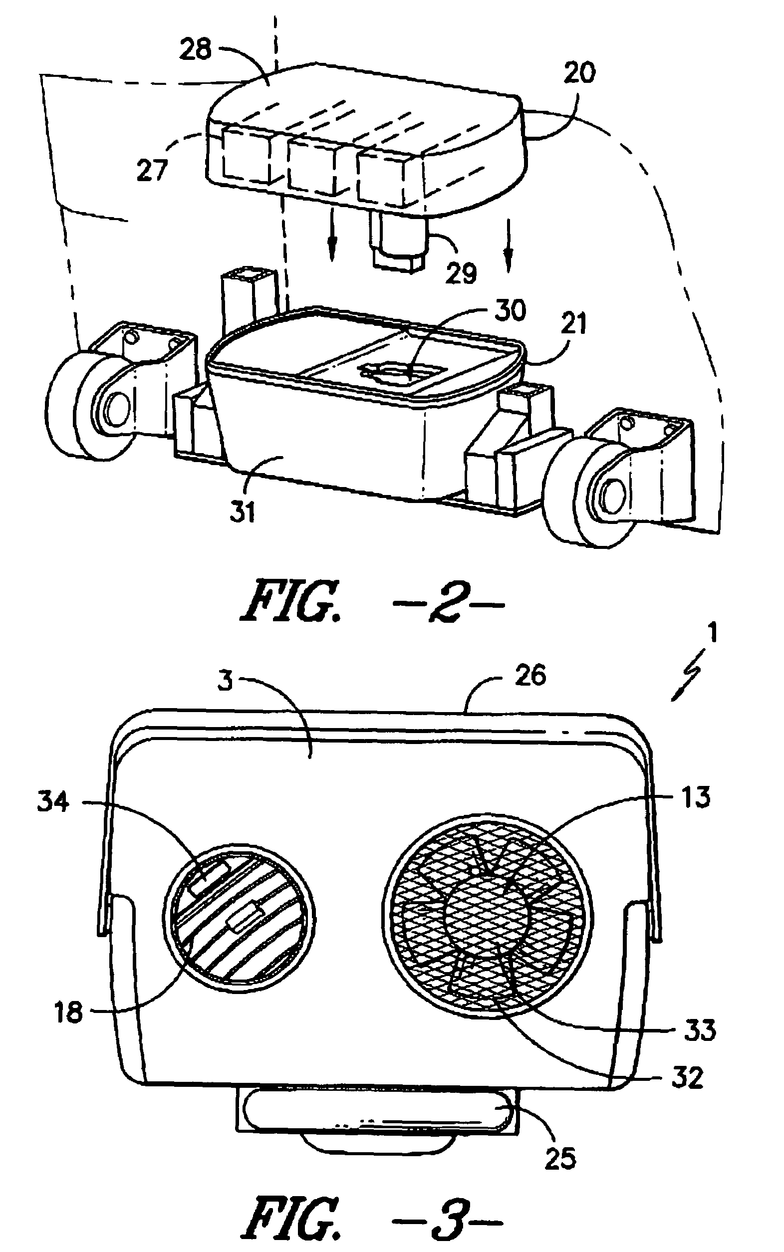 Ice chest air conditioner