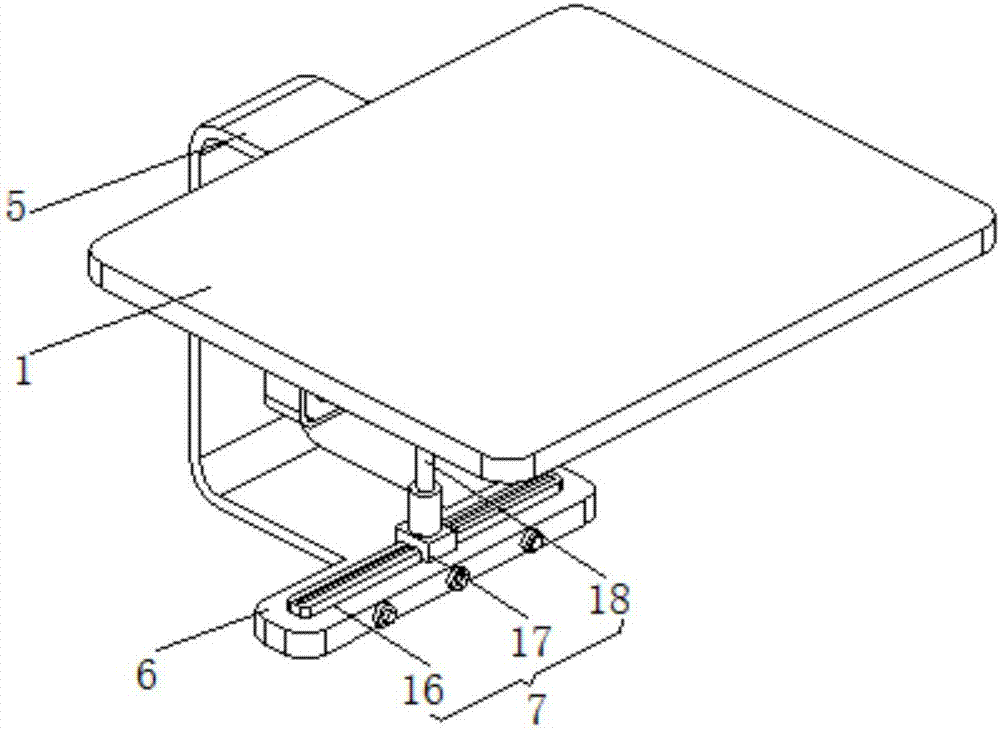 Mechanical sealing structure of facial mask packaging bag