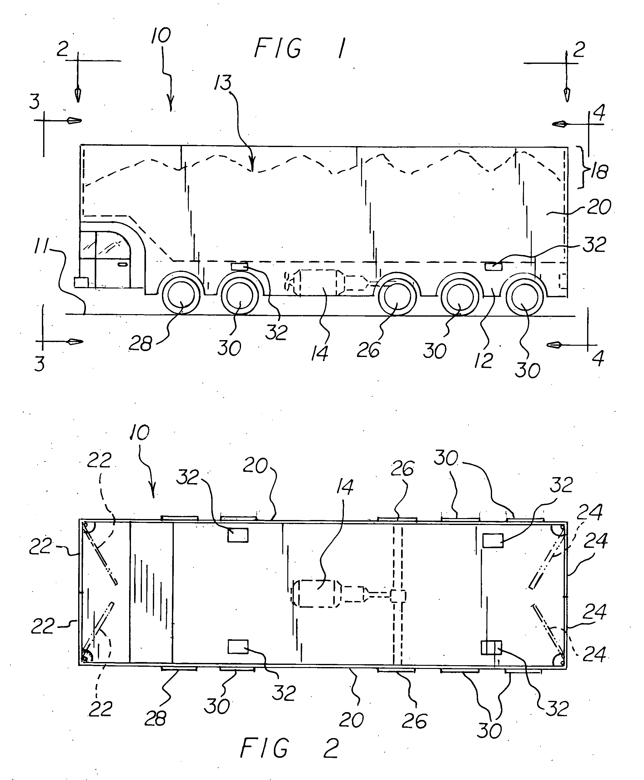 Reduced wind resistant haulage vehicle apparatus