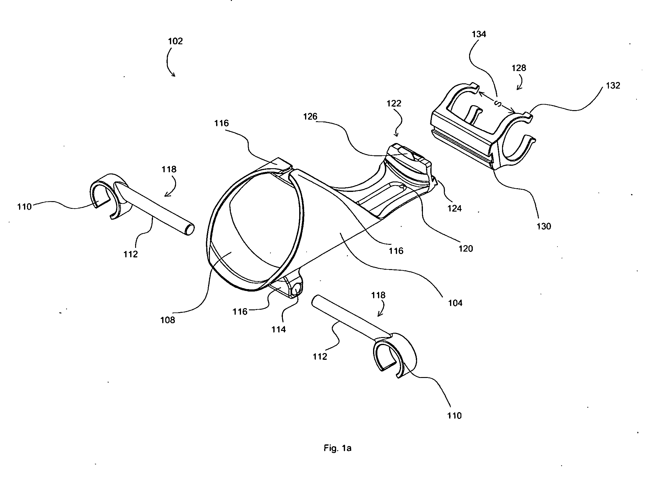 Aerodynamic bottle support cage for bicycles