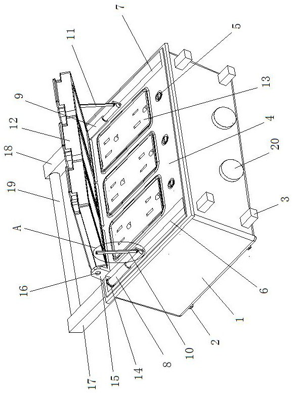 Switch box special for electric power