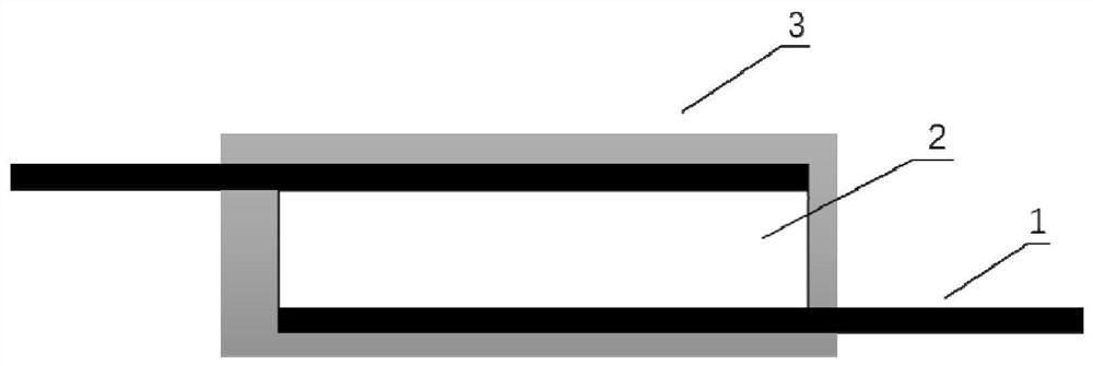 Flexible supercapacitor based on carbon-based composite electrode and preparation method