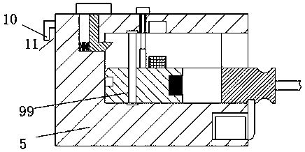 Charging facility for battery cart