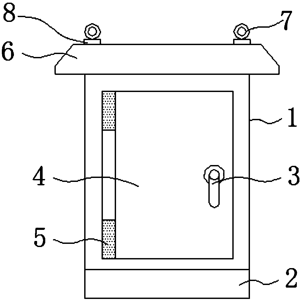 Detachably-installed DC cabinet