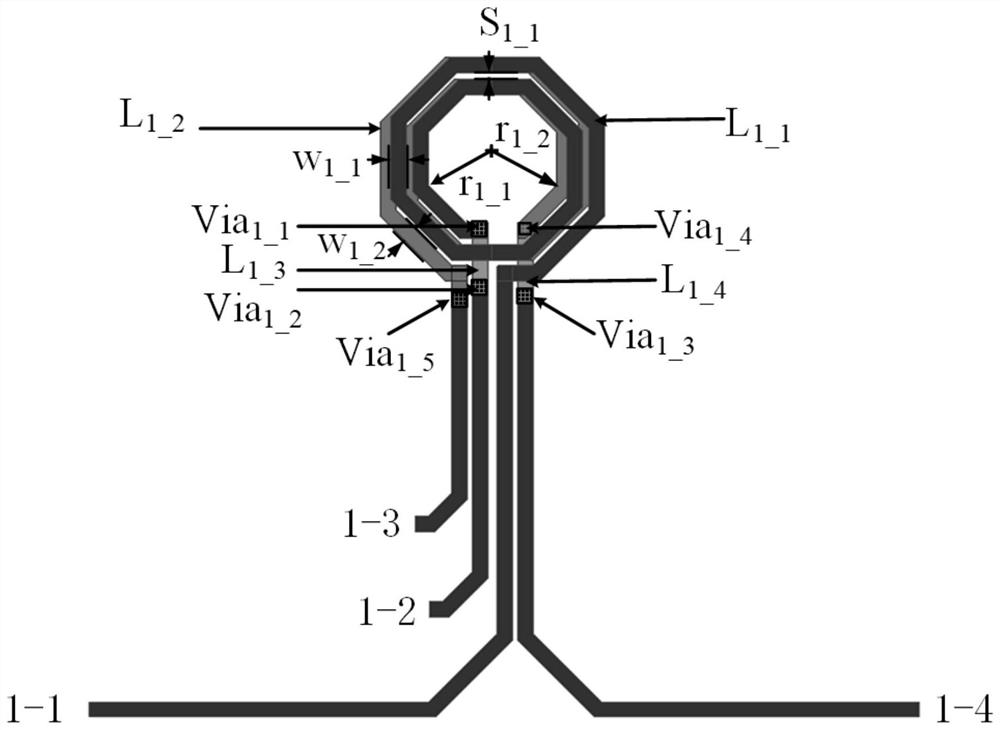 On-chip transformer-based transmission zero tunable filter