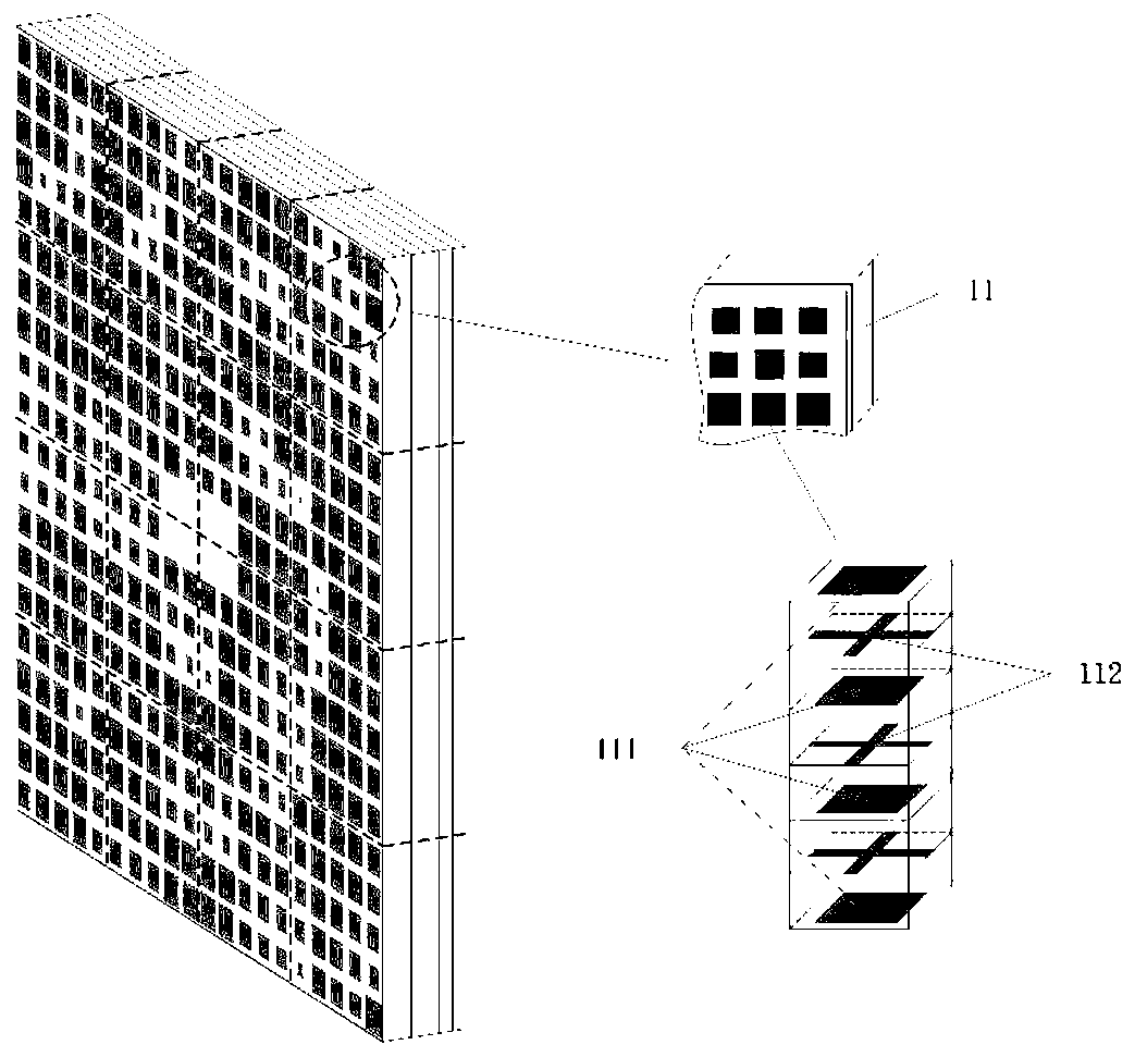 Metasurface based four-beam vortex field Cassegrain lens antenna