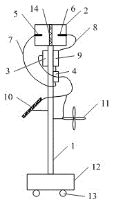 Wireless AP signal intensity guarantee equipment