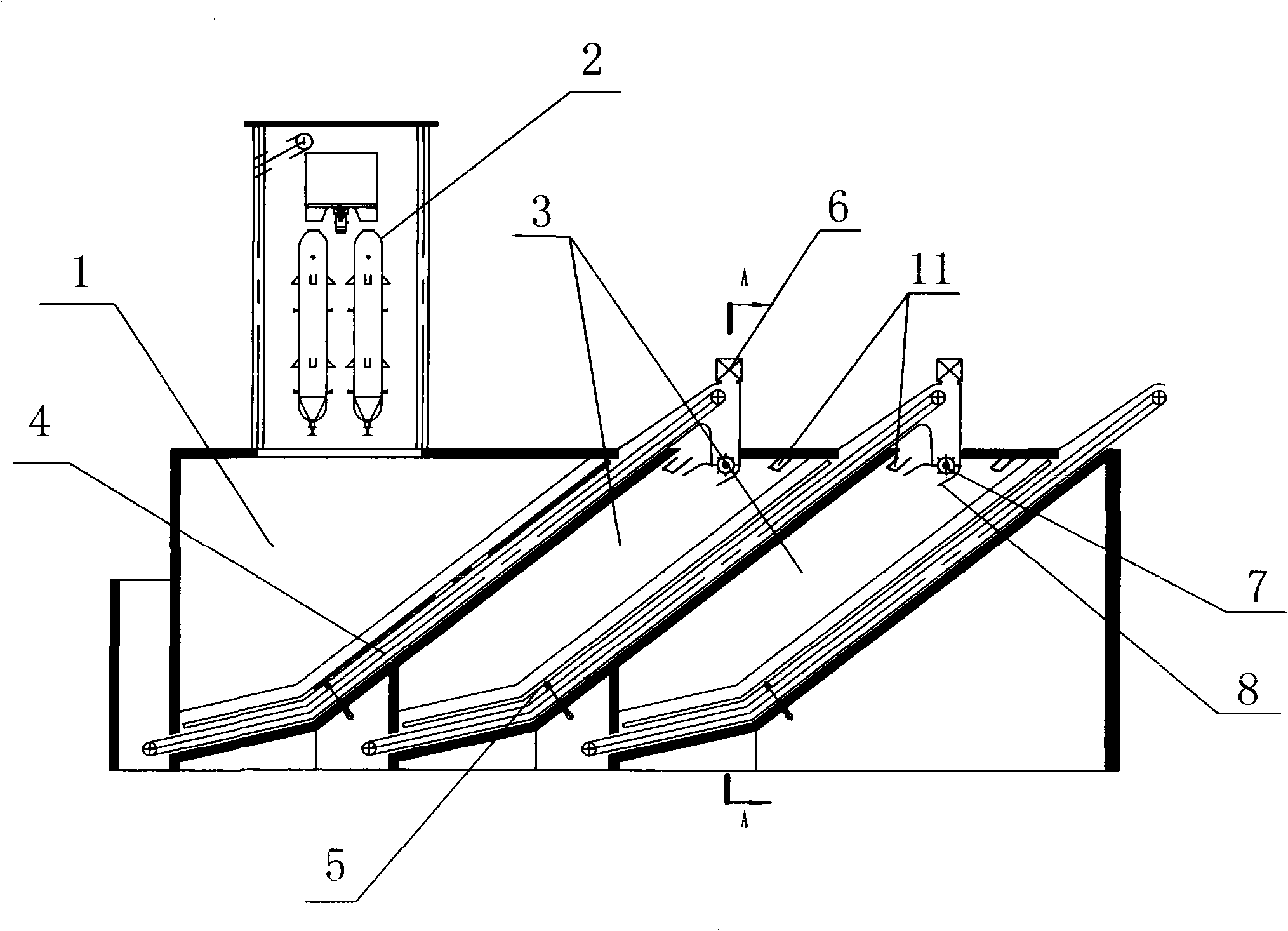 Multi-bacterial fermentation production of protein feedstuff with steam exploration of vegetables dregs and cotton dregs and method thereof