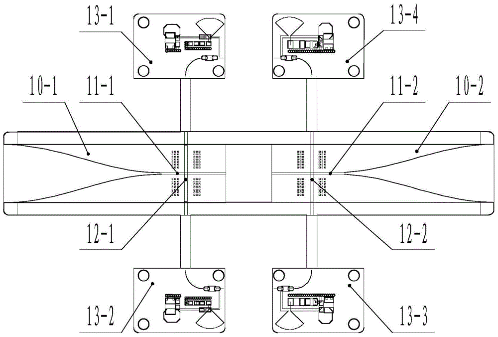 A c-band spatial power combining solid-state power amplifier