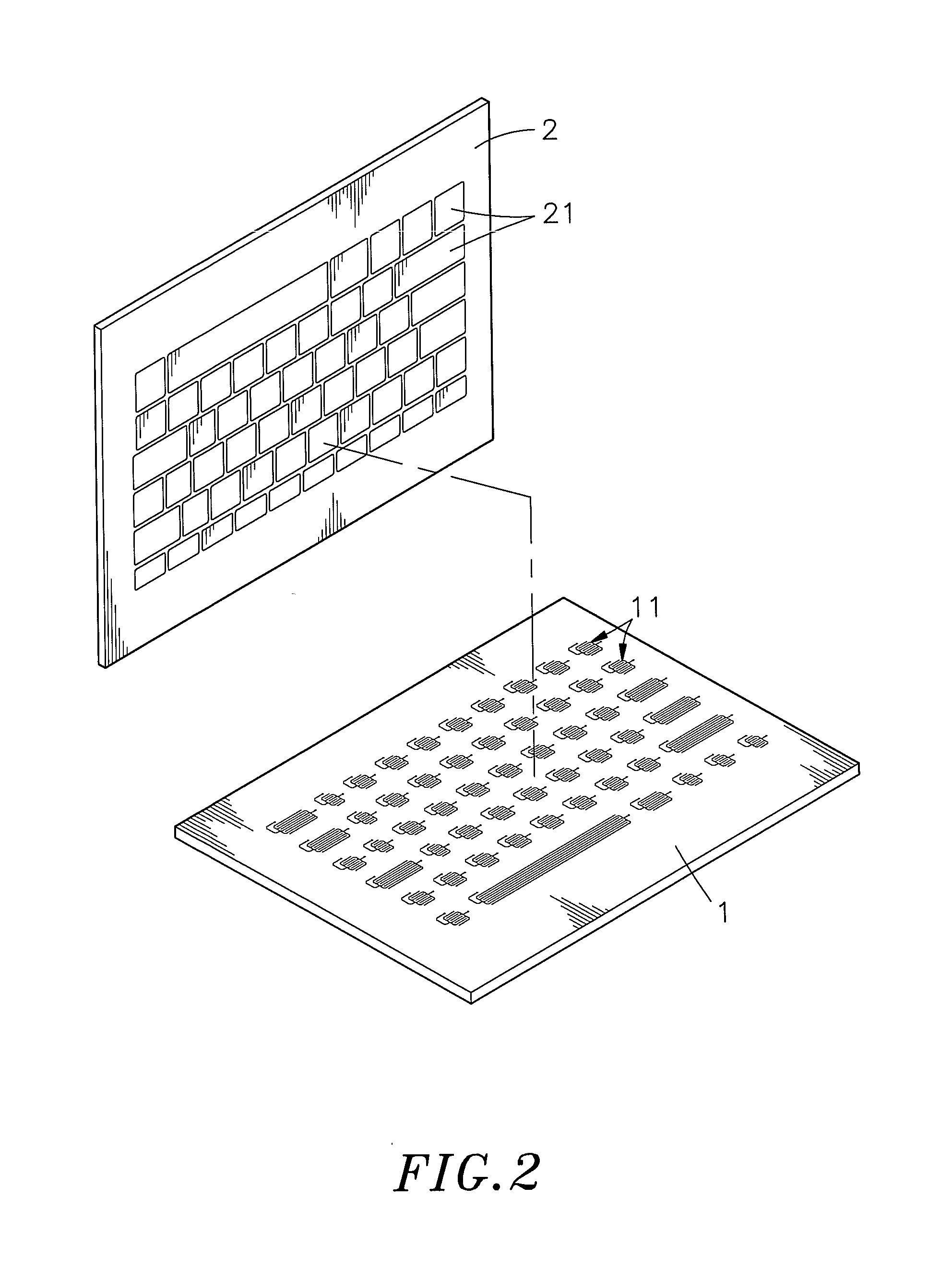 Ultra-thin computer input device