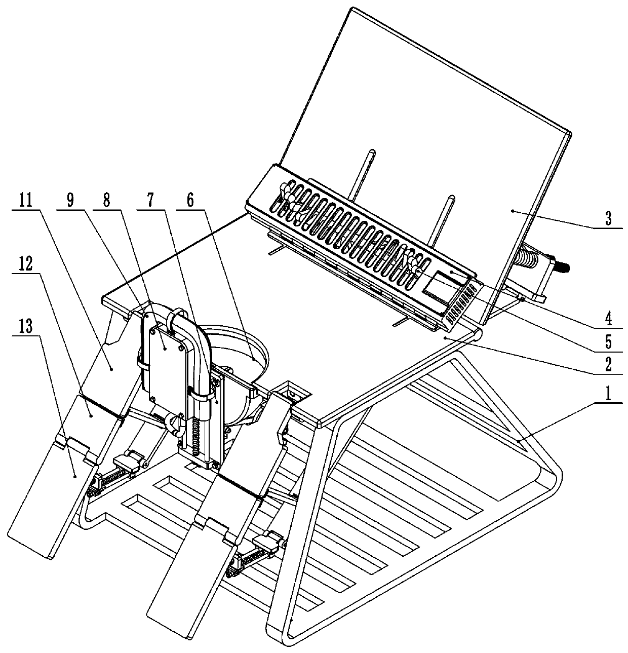 Fuming and washing device for gynecology and obstetrics of traditional Chinese medicine