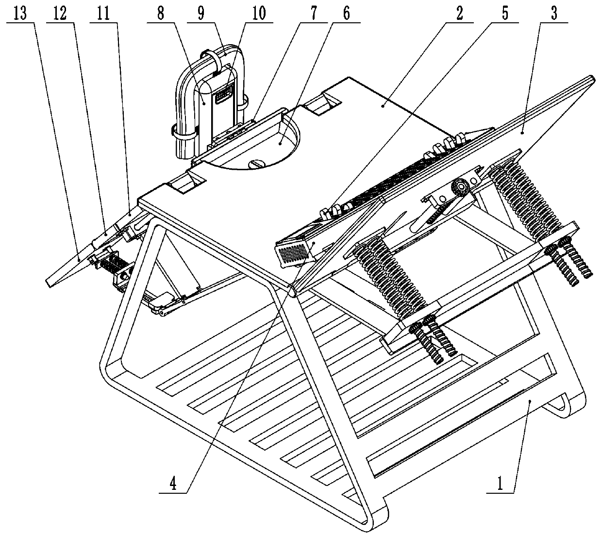 Fuming and washing device for gynecology and obstetrics of traditional Chinese medicine