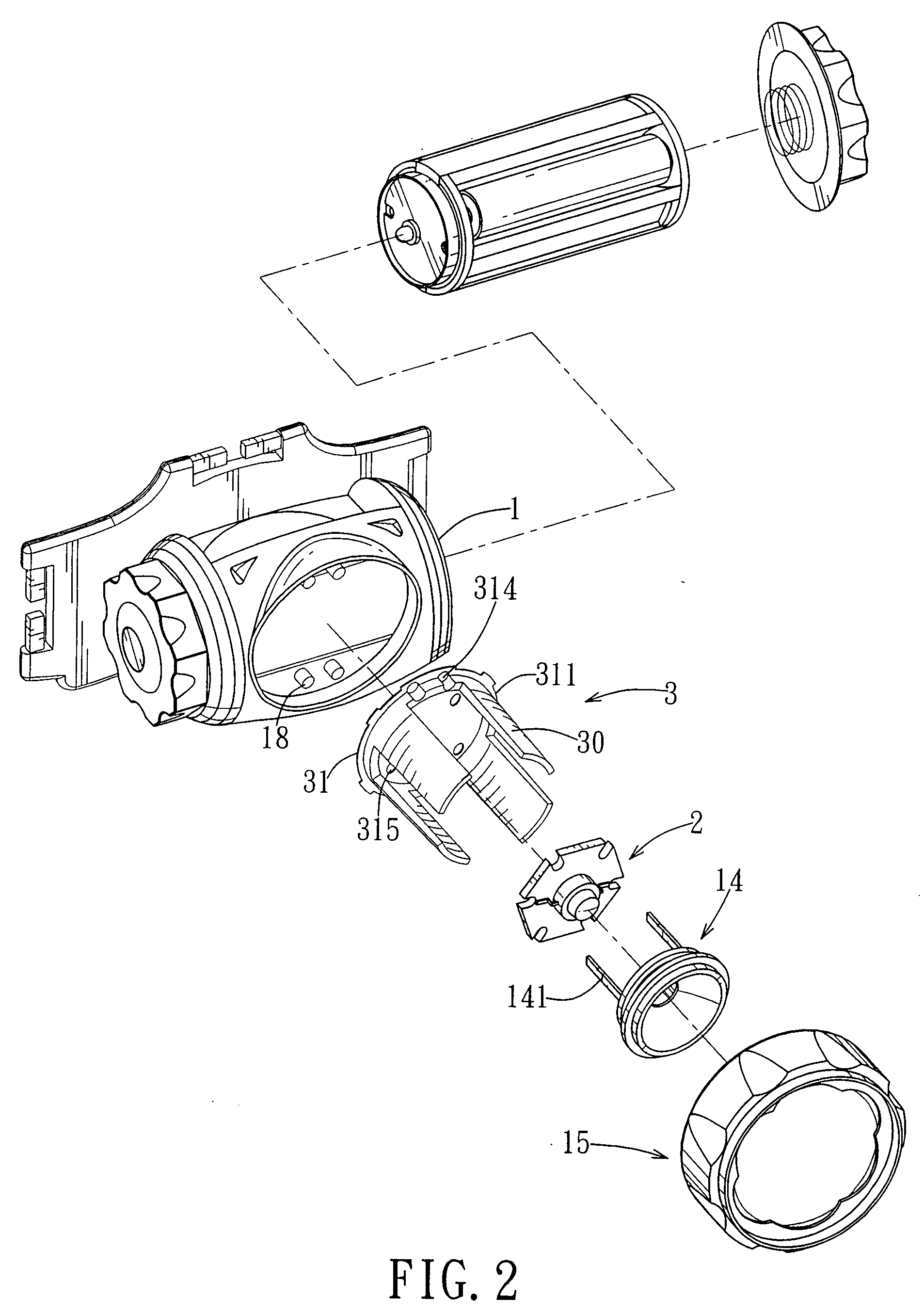 LED lamp with heat distribution capability