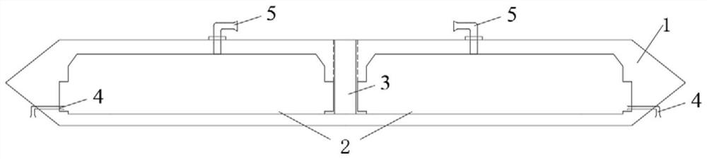 Ventilation method of all-weather bridge passage