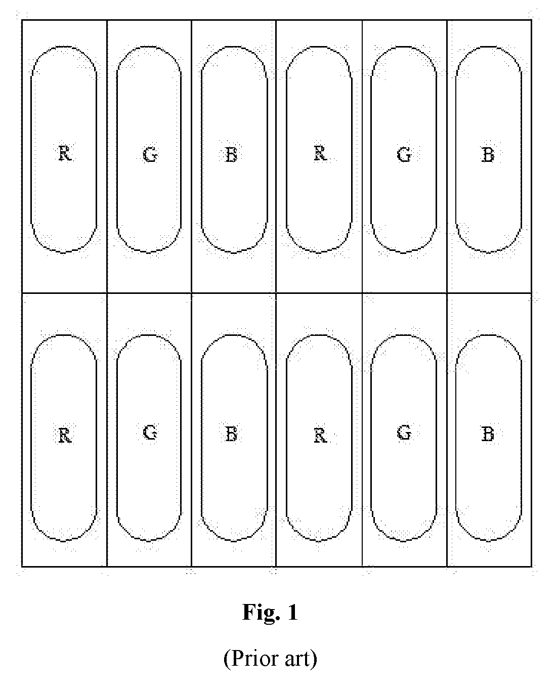 Pixel structure based on inkjet printing technology and method for manufacturing the same