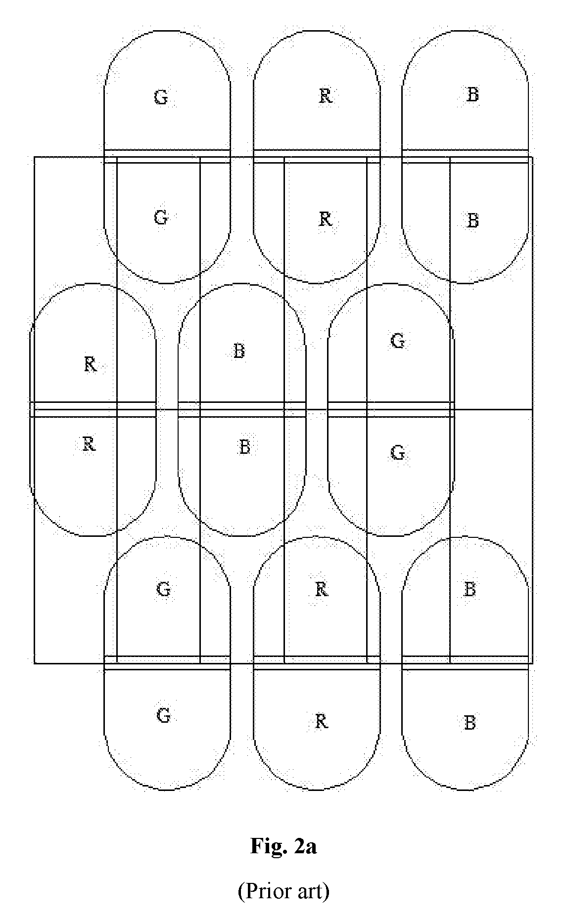 Pixel structure based on inkjet printing technology and method for manufacturing the same