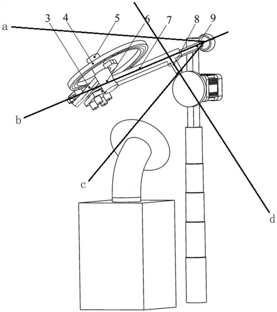 Tentacle type soft coral monitoring device