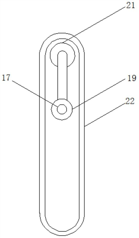 A new energy charging pile wire automatic storage device