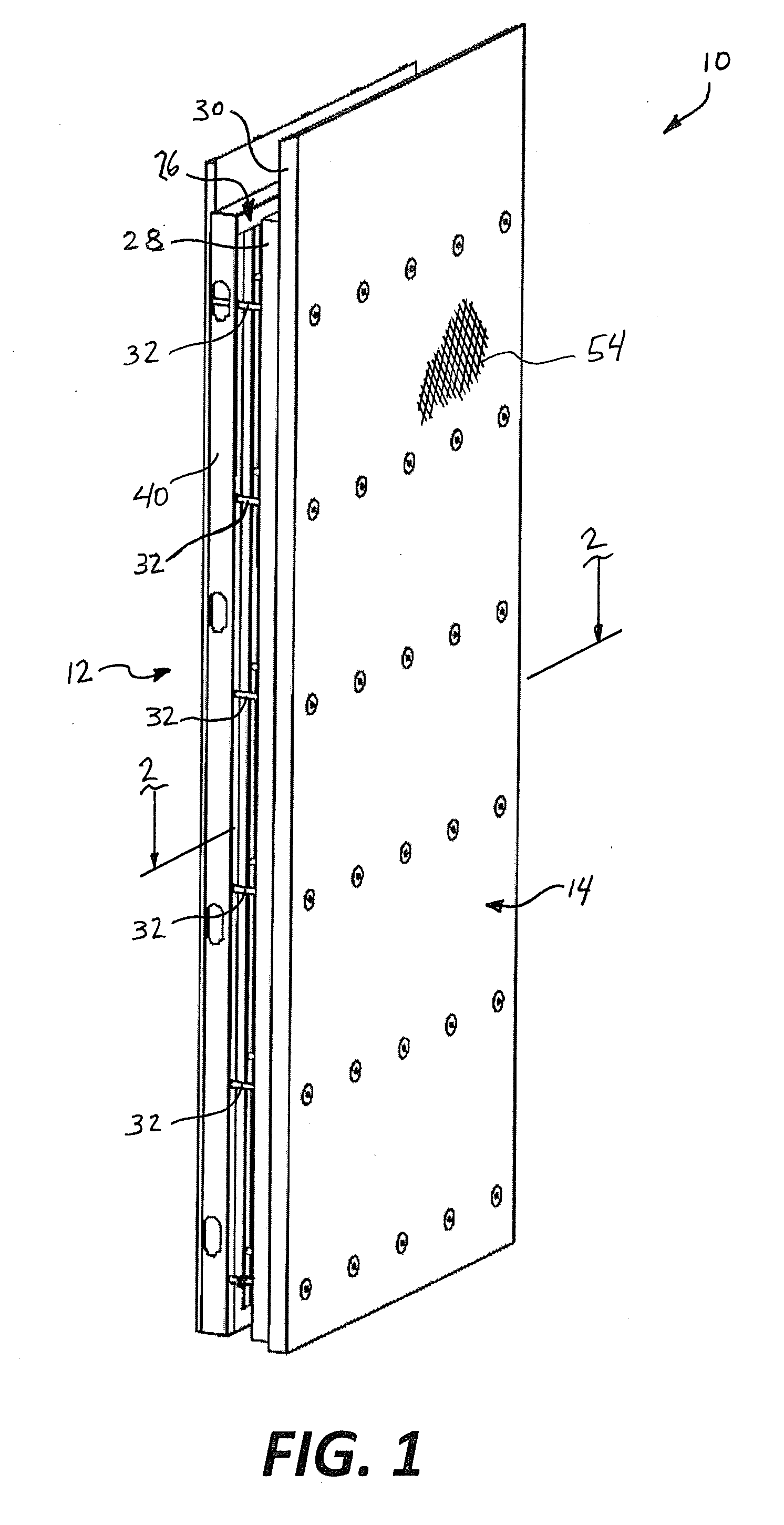 Modular concrete form panel