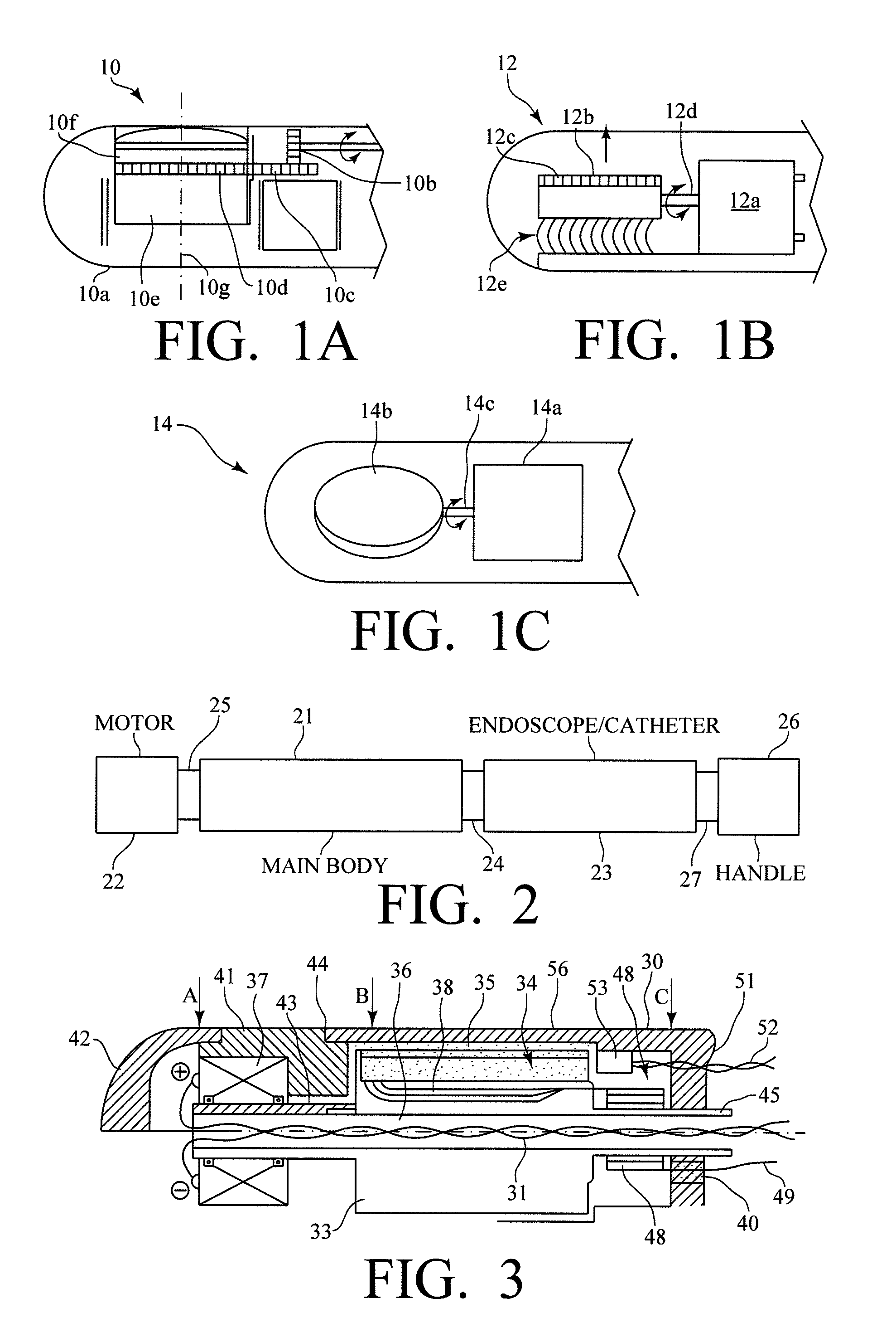 Motorized ultrasonic scanhead