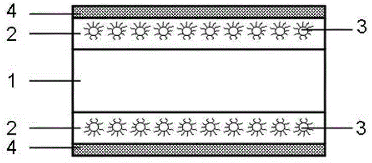 Optical diffusion film and preparation method thereof