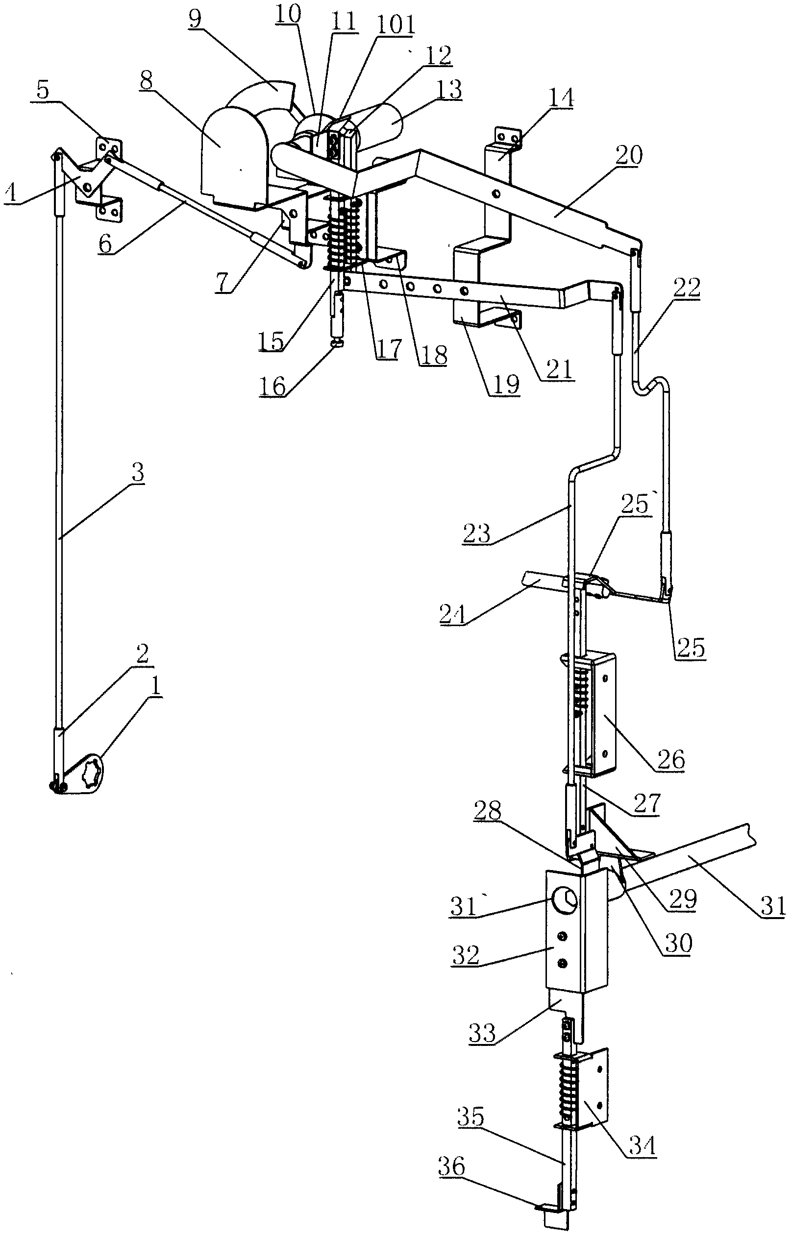 Five-prevention system of high-voltage switch cabinet