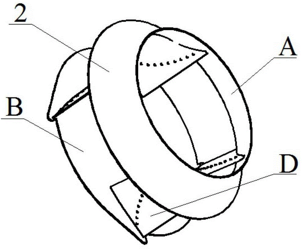 Dual-impeller device of centrifugal blower