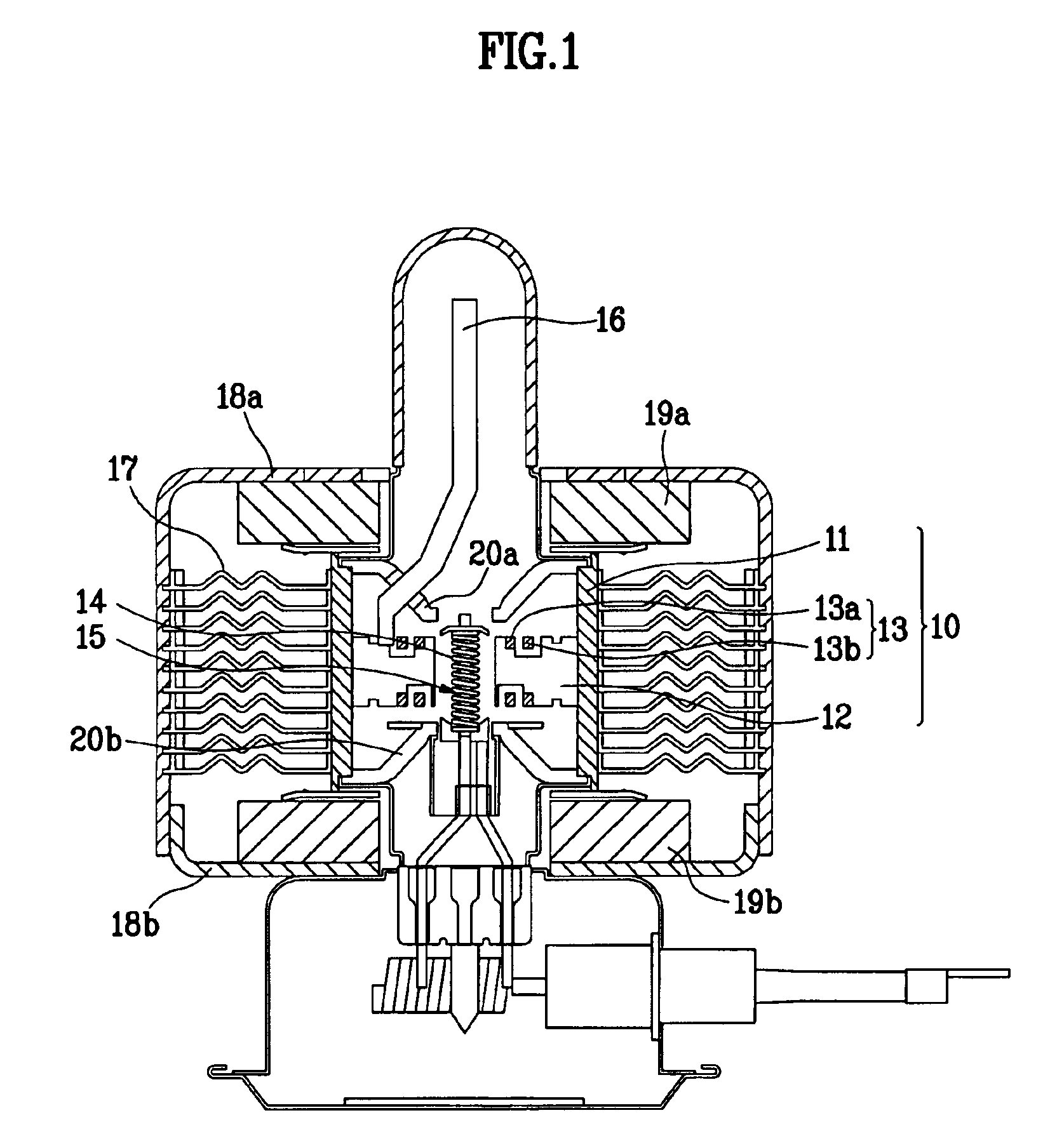 Anode and magnetron therewith