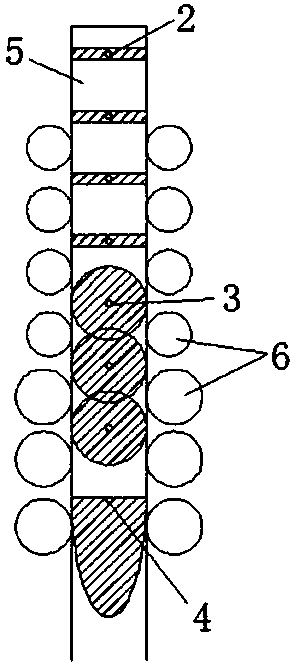 Method and device for controlling austenite grain size of continuous casting slab, and product