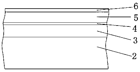 Total-reflection optical waveguide semiconductor laser chip and manufacturing method thereof