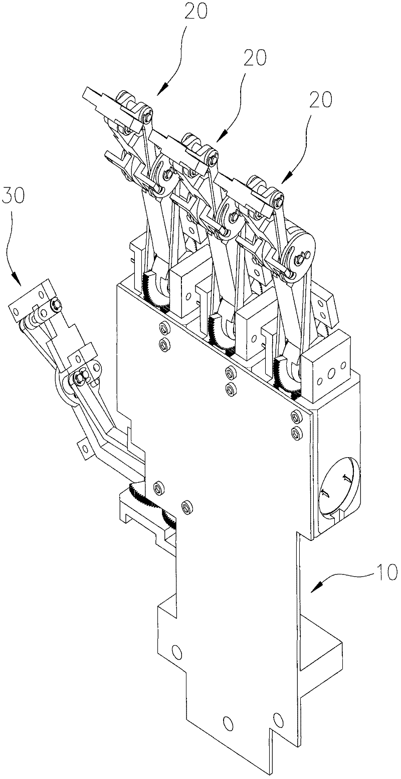 Hand/thumb joint linkage unit