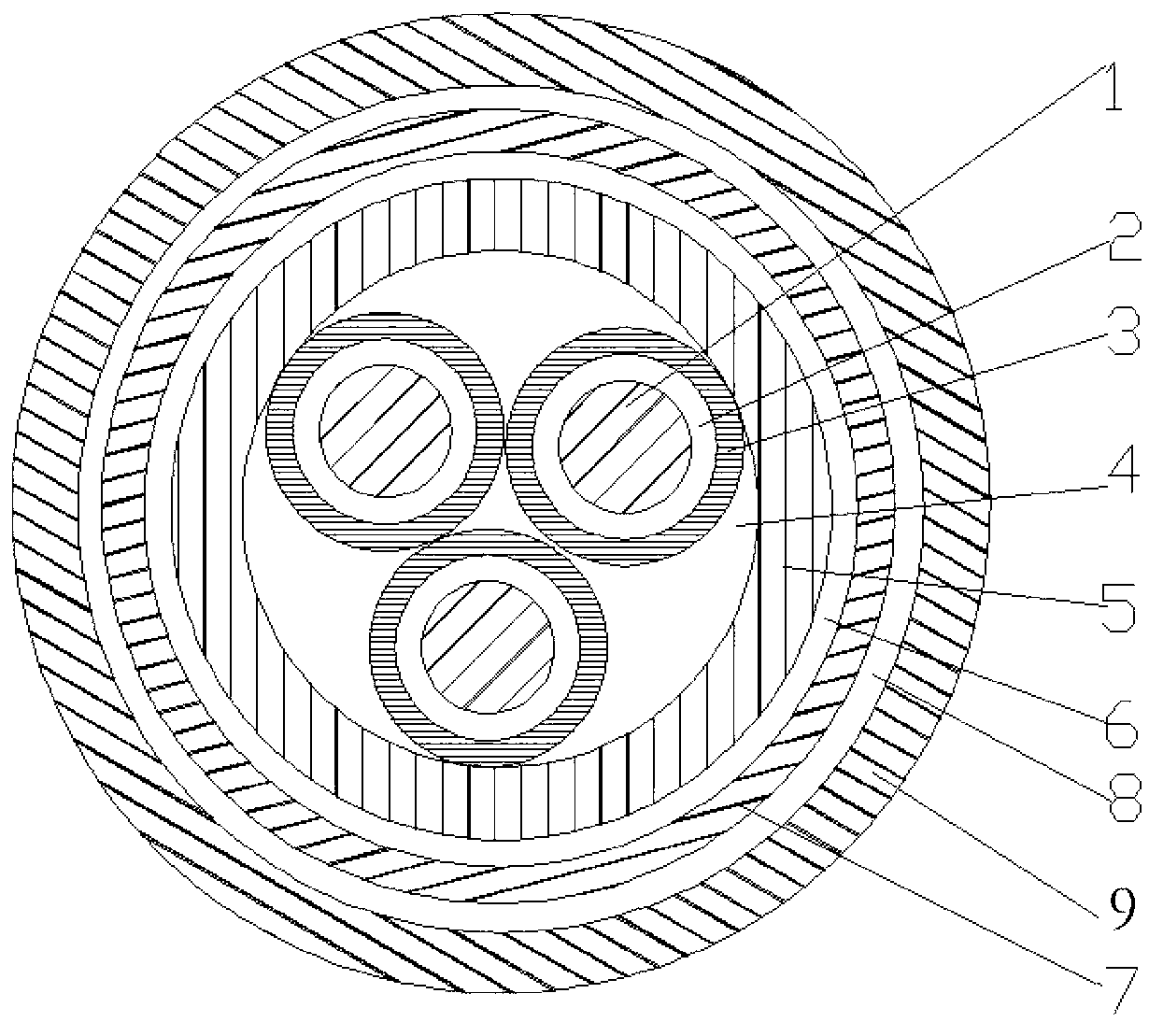 High-performance cable for construction