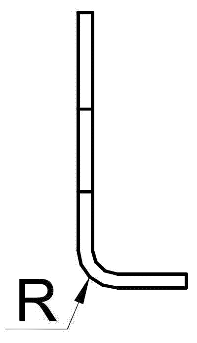 Quick positioned detecting method for thickness size of variable thickness part and auxiliary detecting device