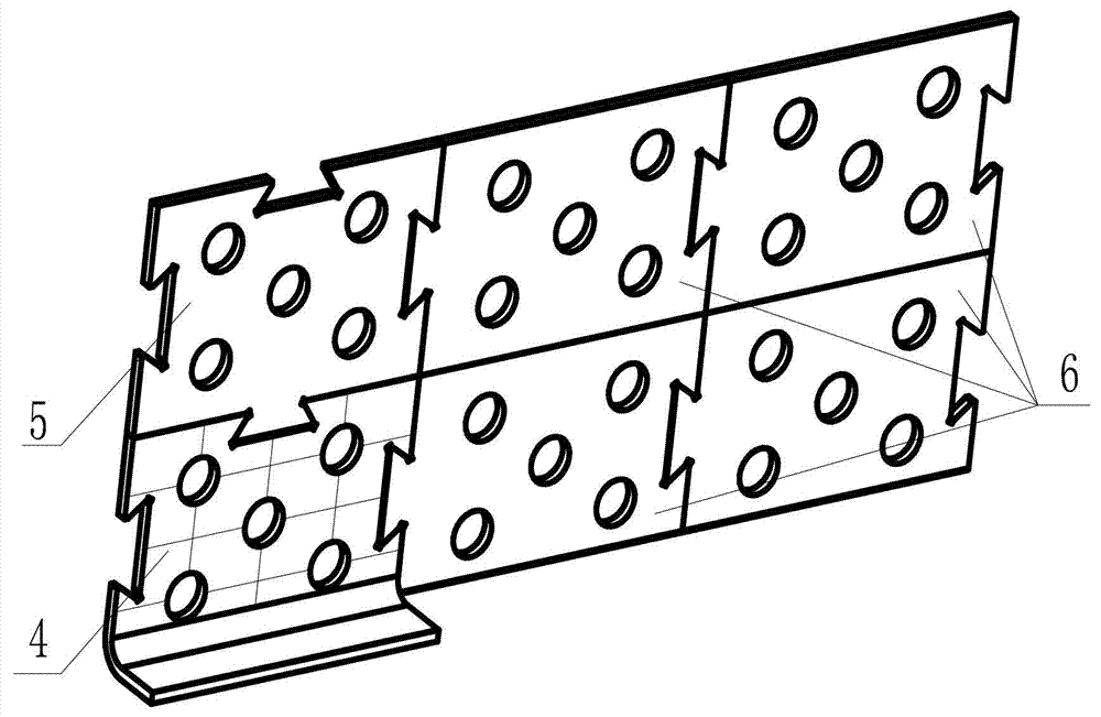 Quick positioned detecting method for thickness size of variable thickness part and auxiliary detecting device