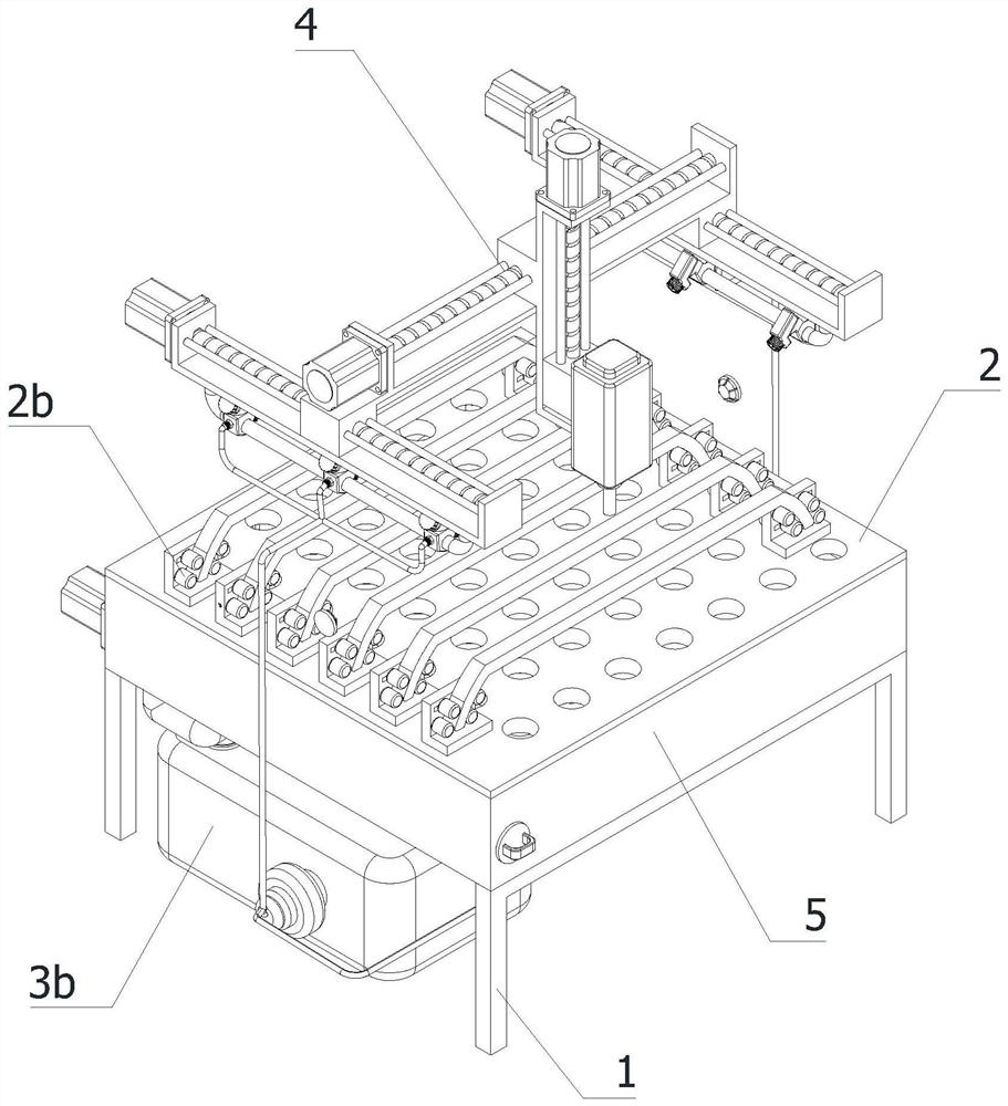 Intelligent manufacturing equipment convenient to clean and used for machining pantograph carbon contact strip