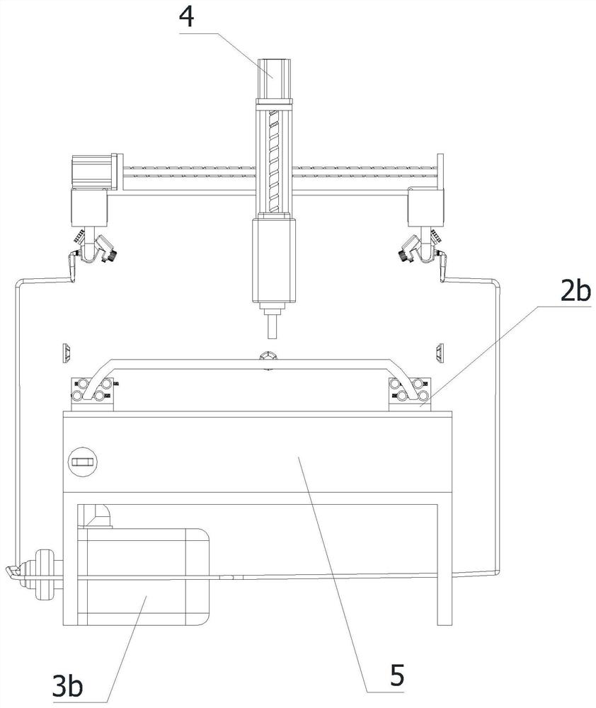 Intelligent manufacturing equipment convenient to clean and used for machining pantograph carbon contact strip