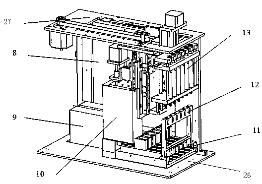 Small full-automatic chemiluminescence immunoassay instrument and use method