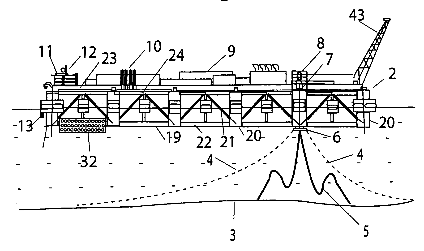 Floating LNG import terminal and method for docking