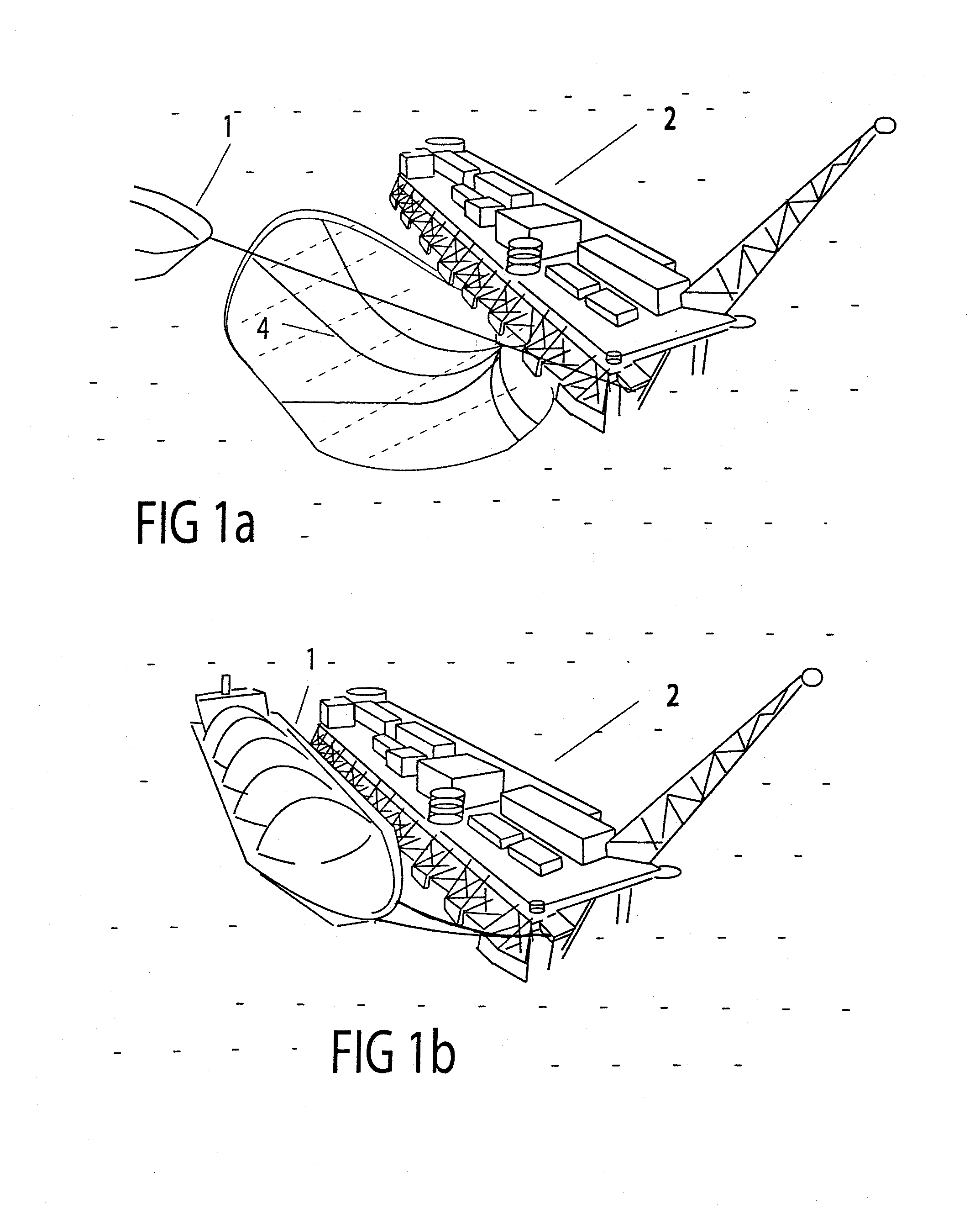 Floating LNG import terminal and method for docking